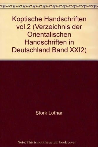 Koptische Handschriften