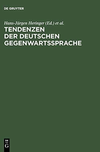 Tendenzen der deutschen Gegenwartssprache