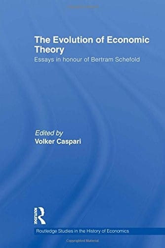 The evolution of economic theory