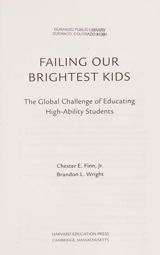 Failing our brightest kids