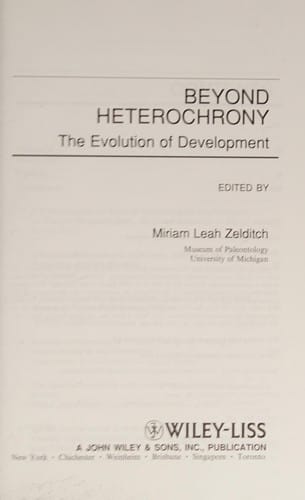 Beyond heterochrony