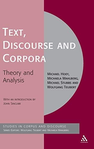 Text, discourse, and corpora