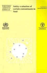 Safety evaluation of certain contaminants in food