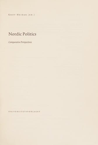 Nordic politics