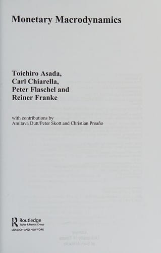 Monetary macrodynamics