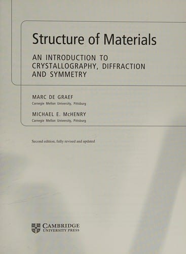 Structure of materials