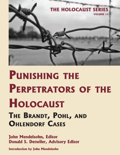 Punishing the perpetrators of the Holocaust