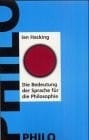 Über die Bedeutung der Sprache für die Philosophie