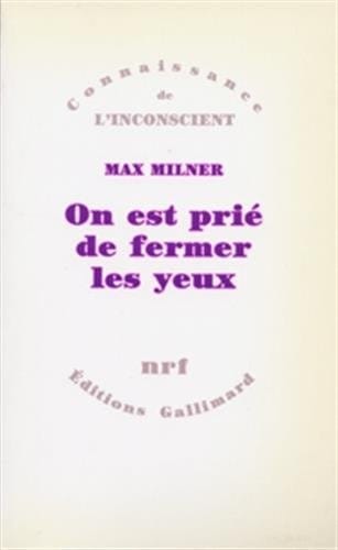 On est prié de fermer les yeux