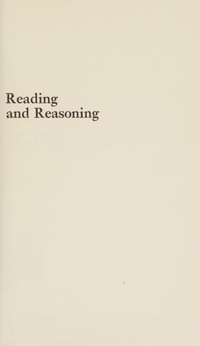 Reading and reasoning