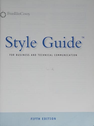 Style guide
