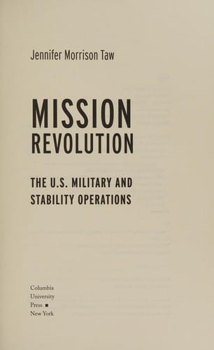 Mission revolution