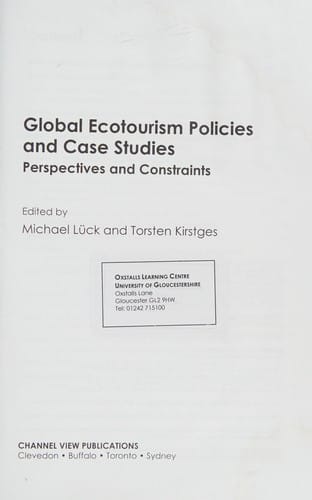 Global ecotourism policies and case studies