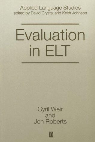 Evaluation in ELT