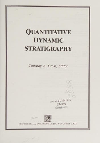 Quantitative dynamic stratigraphy