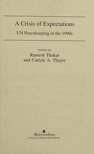 A crisis of expectations