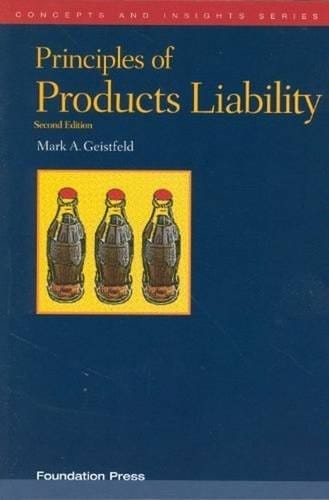Principles of products liability