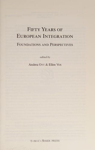 Fifty years of European integration