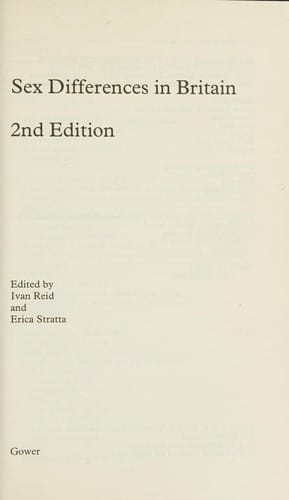 Sex differences in Britain