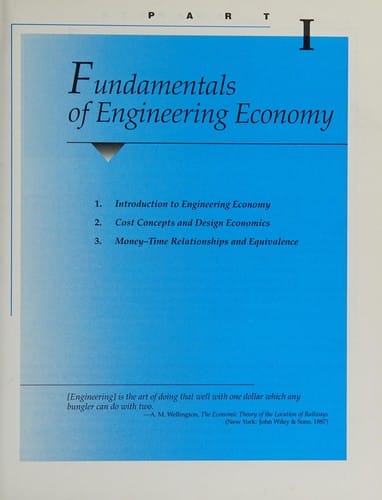 Engineering economy