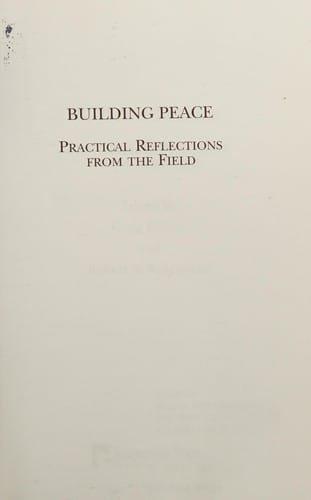 Building peace