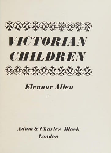 Victorian children