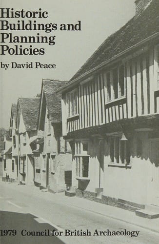 Historic buildings and planning policies