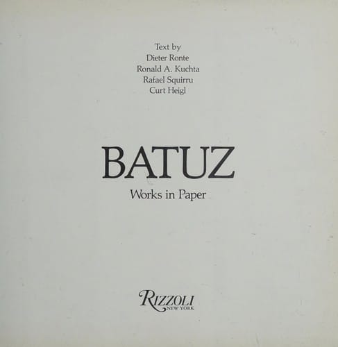 Batuz, works in paper