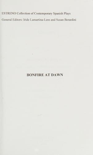 Bonfire at dawn