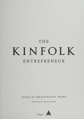 The Kinfolk entrepreneur