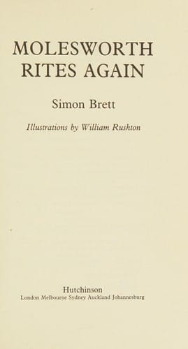 Molesworth rites again