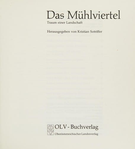 Das Mühlviertel