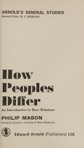 How peoples differ