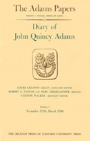 Diary of John Quincy Adams