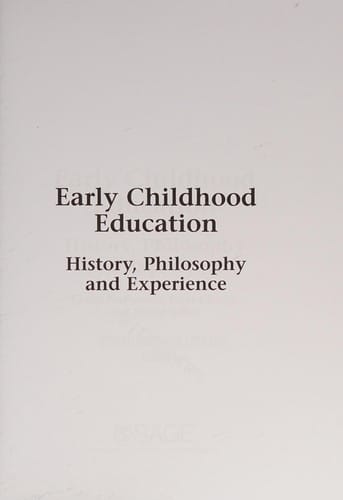 Early childhood education