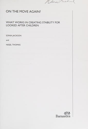 On the Move Again? (What Works?)