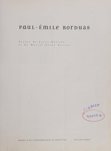 Paul-Émile Borduas