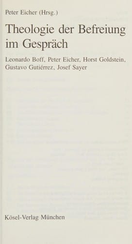 Theologie der Befreiung im Gespräch