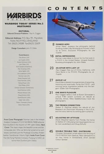 Mustangs (Warbird Today Series, No. 2)