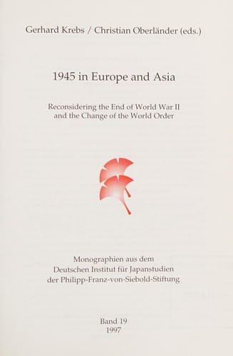 1945 in Europe and Asia