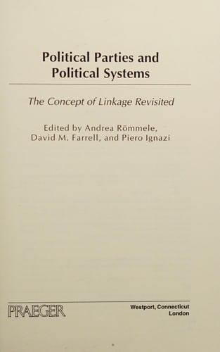 Political parties and political systems