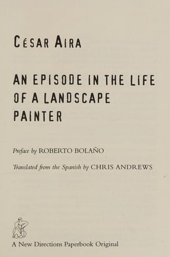 An episode in the life of a landscape painter