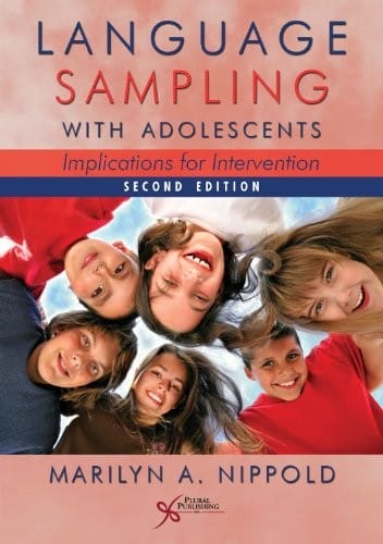 Language sampling with adolescents