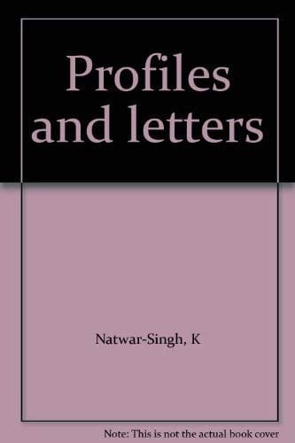 Profiles and letters
