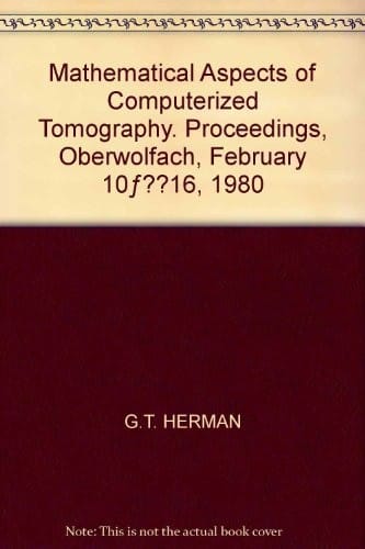 Mathematical aspects of computerized tomography