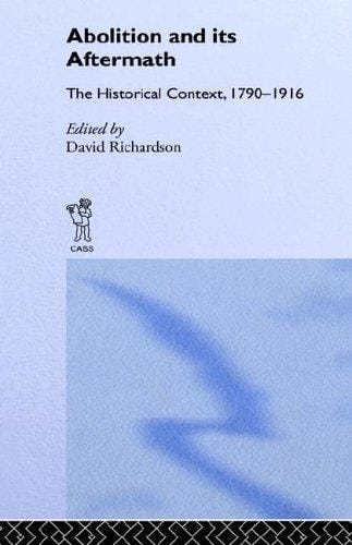 Abolition and its aftermath