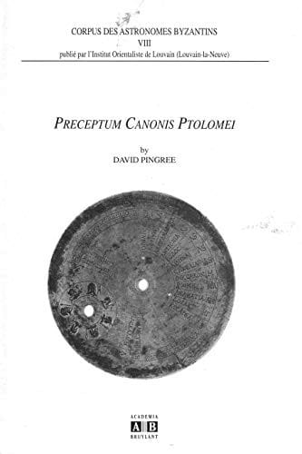 Preceptum canonis Ptolomei