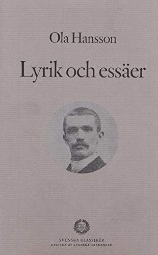 Lyrik och essäer