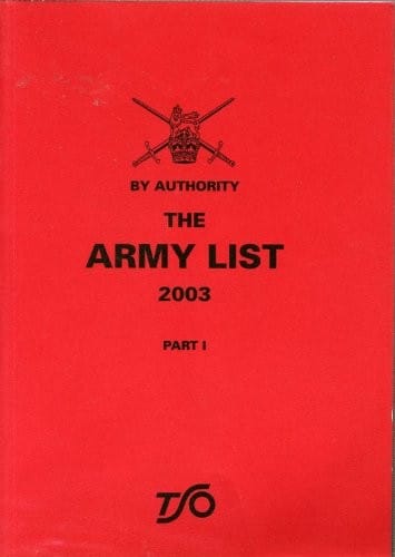 The Army list