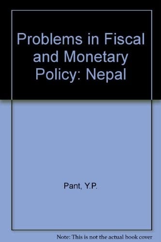 Problems in fiscal and monetary policy